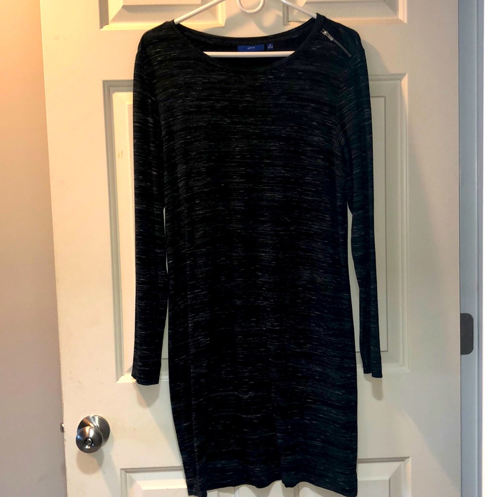Black/grey dress